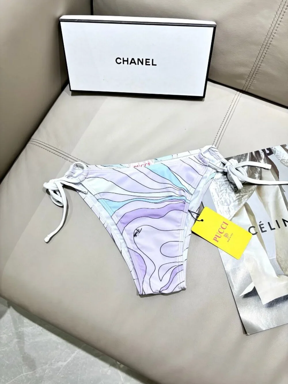 💍Emilio Pucci💍 bikini + chiffon dress